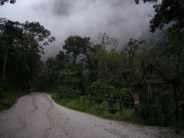 Through the Clouds up to Machu Picchu